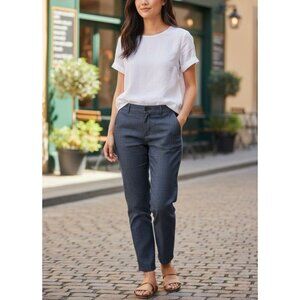 Talbots Size 10P Womens Navy Trousers